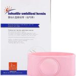 Wchiuoe Umbilical Hernia Belt, Baby Belly Button Band, 2pcs Children Infant Baby Umbilical Hernia Belt, Infant Abdominal Binder, Adjustable Baby Navel Truss Support Abdominal Belt (Pink)